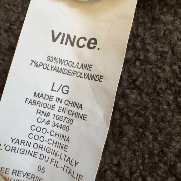 Vince Texture Shawl Cardigan - Picture 11 of 12